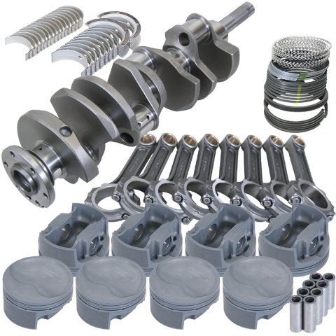 Eagle Ford FE 4.250in Crank 6.700in I-Beam Rods -20cc Inv Dome 4.270in Pistons Rotating Assembly