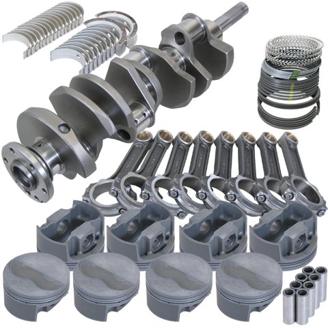 Eagle Ford FE 4.250in Crank 6.700in I-Beam Rods -7cc Flat Top 4.270in Pistons Rotating Assembly