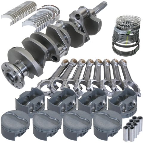Eagle Ford FE 4.125in Crank 6.700in I-Beam Rods -7cc Flat Top 4.080in Pistons Rotating Assembly