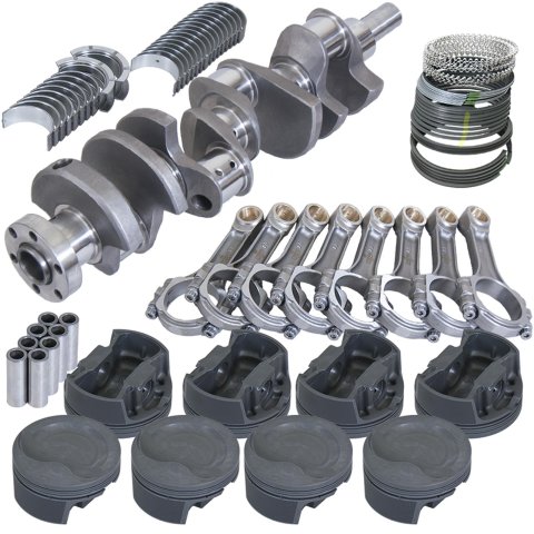Eagle Ford 289/302 3.400in Crank 5.400in I-Beam Rods -16cc 4.125in Pistons Rotating Assembly