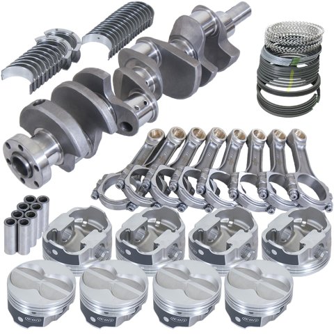 Eagle Ford 289/302 3.400in Crank 5.400in I-Beam Rod -11cc Flat Top 4.000in Pistons Rotating Assembly