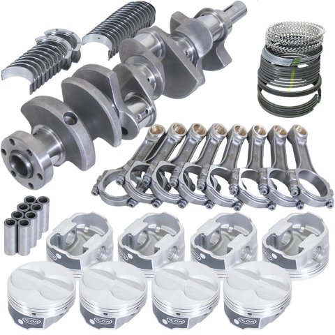 Eagle Ford 289/302 3.250in Crank 5.400in I-Beam Rod -11cc Flat Top 4.060in Pistons Rotating Assembly