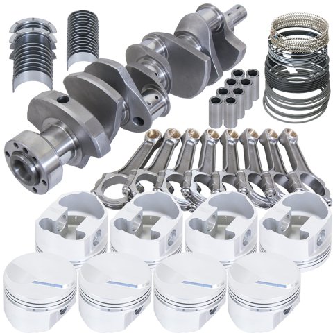Eagle Chevy 454 1Pc Closed 4.000in Crank 6.135in I-Beam Rods 4.310in Pistons Rotating Assembly