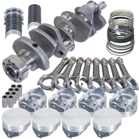 Eagle Chevy 454 1Pc 4.250in Crank 6.385in I-Beam Rod -3cc Flat Top 4.350in Pistons Rotating Assembly