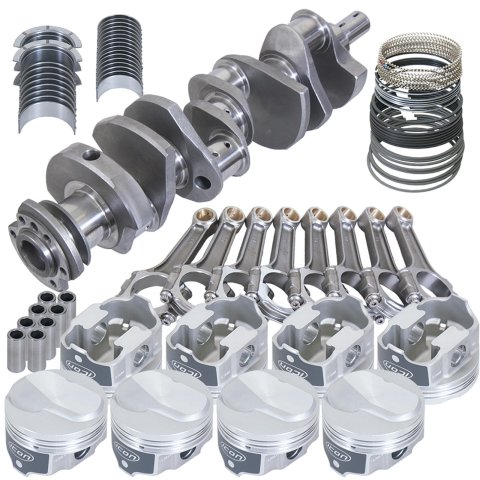 Eagle Chevy 454 4.000in Crank 6.135in I-Beam Rods 18.3cc Dome 4.350in Pistons Rotating Assembly