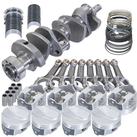 Eagle Chevy 454 1Pc 4.000in Crank 6.135in I-Beam Rods 18.3cc 4.320in Pistons Rotating Assembly