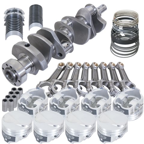 Eagle Chevy 454 1Pc 4.000in Crank 6.135in I-Beam Rods 18cc Dome 4.320in Pistons Rotating Assembly