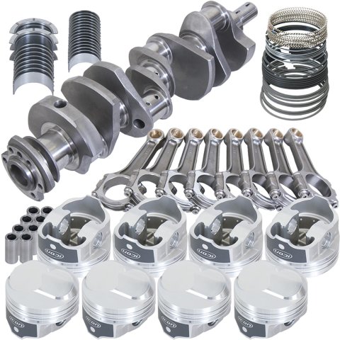 Eagle Chevy 454 4.000in Crank 6.135in I-Beam Rods 43cc Dome 4.250in Pistons Rotating Assembly