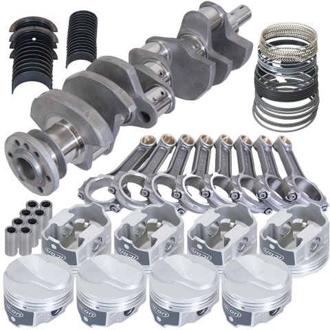Eagle Chevy 454 4.000in Crank 6.135in I-Beam Rods Closed Chamber 4.350in Pistons Rotating Assembly