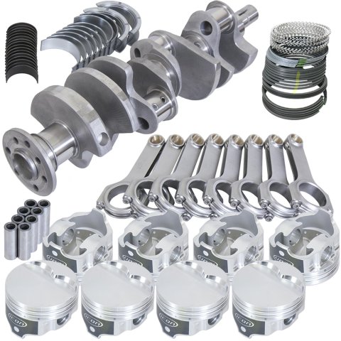Eagle Chrysler 318 4.000in Crank 6.123in H-Beam -4.7cc Flat Top 3.940in Pistons Rotating Assembly