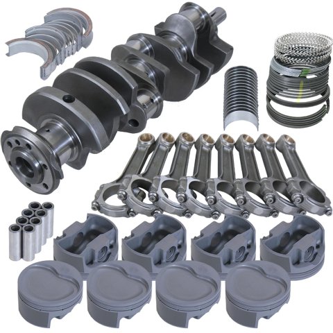 Eagle Pontiac 400 4.250in Crank 6.800in I-Beam Rods -22cc 4.155in Pistons Rotating Assembly