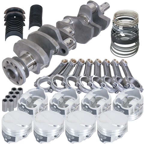 Eagle Chevy 454 4.000in Crank 6.135in I-Beam Rods 18cc Dome 4.350in Pistons Rotating Assembly