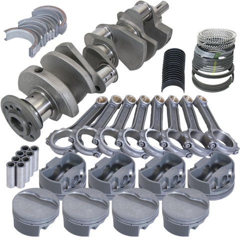 Eagle Pontiac 400 4.250in Crank 6.800in I-Beam Rods -6cc Flat Top 4.185in Pistons Rotating Assembly