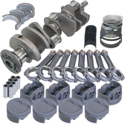 Eagle Pontiac 400 4.250in Crank 6.800in I-Beam Rods -22cc 4.155in Pistons Rotating Assembly