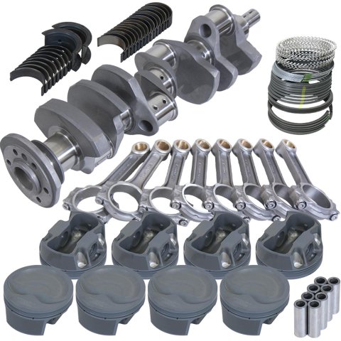 Eagle Chevy 350 3.750in Crank 6.000in I-Beam Rods -16cc 4.060in Pistons Rotating Assembly