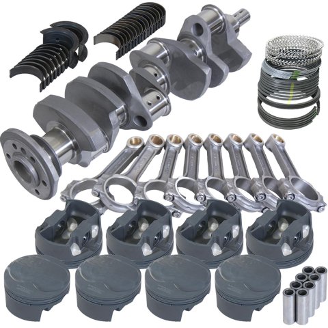 Eagle Chevy 350 3.750in Crank 6.000in I-Beam Rods 6cc Dome 4.040in Pistons Rotating Assembly