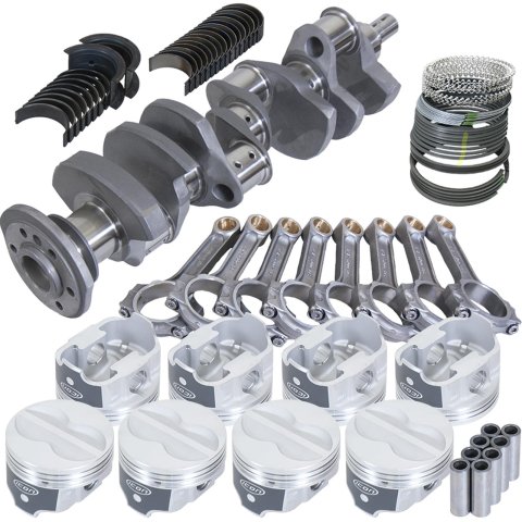 Eagle Chevy 350 3.750in Crank 5.700in I-Beam Rods -10cc 4.060in Pistons Rotating Assembly