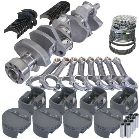 Eagle Chevy LT1 350 1Pc 3.480in Crank 6.000in I-Beam Rods -5cc 4.040in Pistons Rotating Assembly