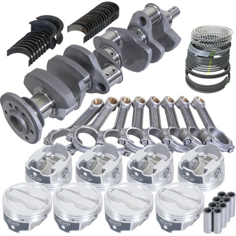 Eagle Chevy 350 3.750in Crank 6.000in I-Beam Rods -18cc 4.000in Pistons Rotating Assembly