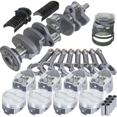 Eagle Chevy 350 3.750in Crank 5.700in I-Beam Rods -18cc 4.000in Pistons Rotating Assembly