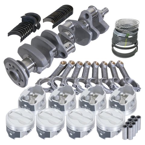 Eagle Chevy 350 3.750in Crank 5.700in I-Beam Rods -18cc 4.030in Pistons Rotating Assembly