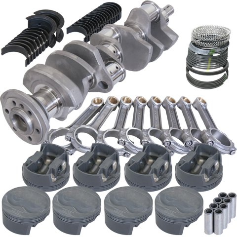 Eagle Chevy 400 3.750in Crank 6.000in I-Beam Rods 4cc Dome 4.165in Pistons Rotating Assembly