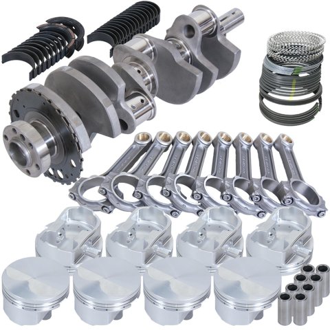Eagle Chevy LS7 4.000in Crank 24 Tth Reluctor 6.125in I-Beam Rods 4.125in Pistons Rotating Assembly