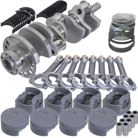 Eagle Chevy LS2 4.000in Crank 58 Tth Reluctor 6.125in I-Beam Rods 4.005in Pistons Rotating Assembly