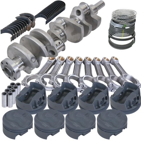 Eagle Ford 289/302 3.400in Crank 5.400in I-Beam Rods 7cc Dome 4.030in Pistons Rotating Assembly