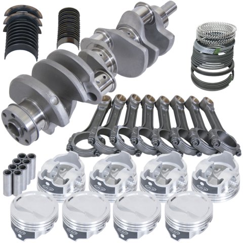 Eagle Ford 351W 4.000in Crank 6.200in I-Beam Rods -15.8cc 4.030in Pistons Rotating Assembly