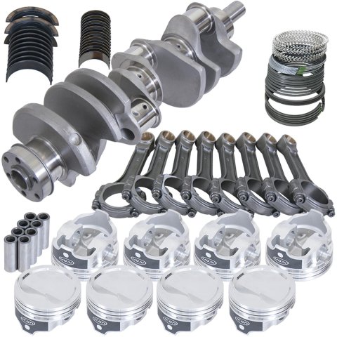 Eagle Ford 351W 4.000in Crank 6.200in I-Beam Rods -15.8cc 4.060in Pistons Rotating Assembly