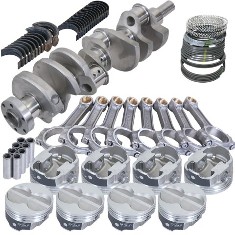Eagle Ford 289/302 3.400in Crank 5.400in I-Beam Rod -11cc Flat Top 4.040in Pistons Rotating Assembly