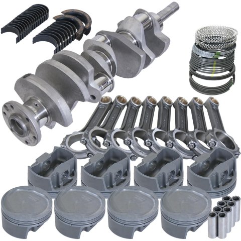 Eagle Ford 460 SCJ Head 4.140in Crank 6.700in I-Beam Rods -28cc 4.390in Pistons Rotating Assembly
