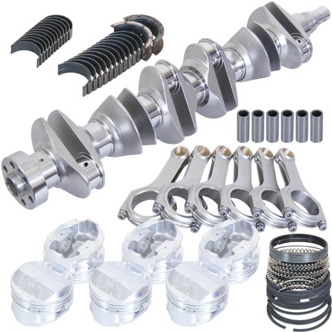 Eagle Nissan RB26 3.059in Billet Crank 4.783in H-Beam 26cc Dome 87mm Pistons Rotating Assembly