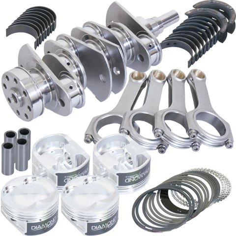 Eagle Subaru Ej25 3.110in Billet Crank 5.137in H-Beam -15.5cc 100mm Pistons Rotating Assembly