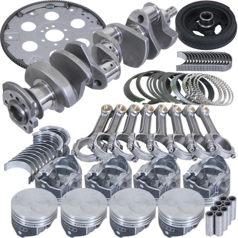 Eagle Chevy 400 3.750in Crank 5.700in I-Beam Rods -7cc Flat Top 4.155in Pistons Balanced Assembly