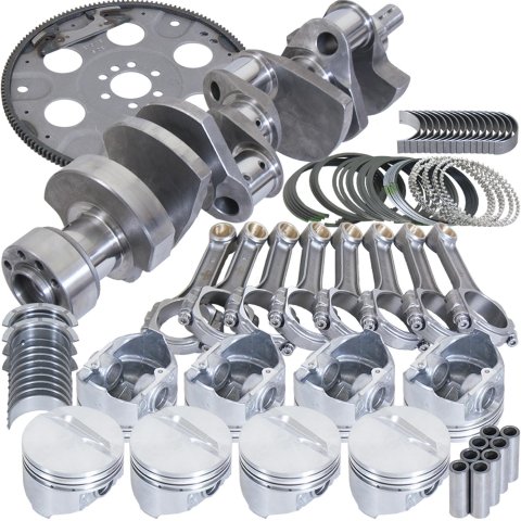 Eagle Chevy LT1350 1Pc 3.750in Crank 5.700in I-Beam Rods 4.030in Pistons 153 Tooth FP Bal Assembly