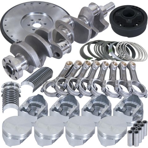 Eagle Ford 302 3.400in Crank 5.400in I-Beam Rods 4.000in Pistons 157 Tooth FW Balanced Assembly