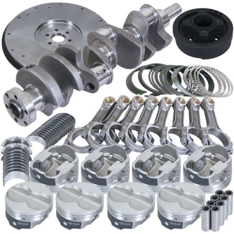 Eagle Ford 302 3.400in Crank 5.400in I-Beam Rods 4.000in Pistons 164 Tooth FW Balanced Assembly