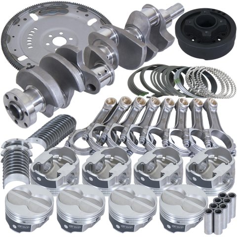 Eagle Ford 302 3.400in Crank 5.400in I-Beam Rods 4.000in Pistons 164 Tooth FP Balanced Assembly