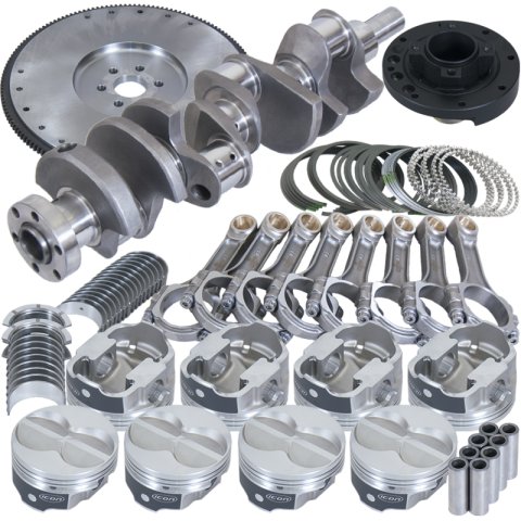 Eagle Ford 302 3.400in Crank 5.400in I-Beam Rods 4.000in Pistons 157 Tooth FW Balanced Assembly