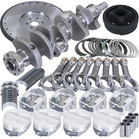 Eagle Ford 302 3.250in Crank 5.400in I-Beam Rods 4.060in Pistons 157 Tooth FW Balanced Assembly