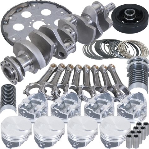 Eagle Chevy 454 4.250in Crank 6.385in I-Beam Rods 17cc Dome 4.350in Pistons Balanced Assembly