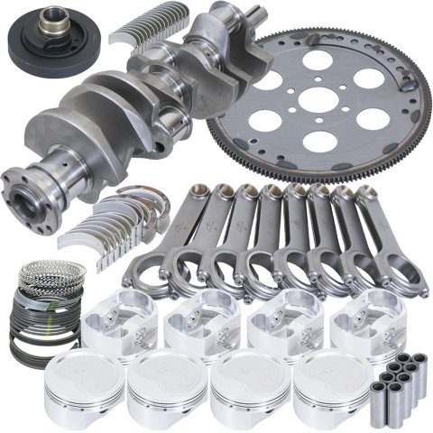 Eagle Oldsmobile 45 4.500in Crank 7.100in H-Beam -15cc Inv Dome 4.165in Pistons Balanced Assembly