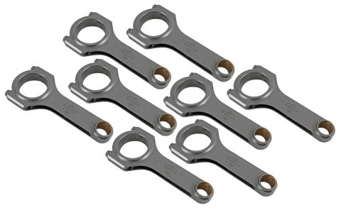 Eagle Chevrolet Small Block 5.700in Length 2.000in Rod Journal Forged Steel H-Beam Rods - Set of 8
