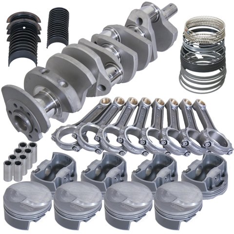 Eagle Chevy 454 4.250in Crank 6.385in I-Beam Rods 18cc Dome 4.320in Pistons Rotating Assembly