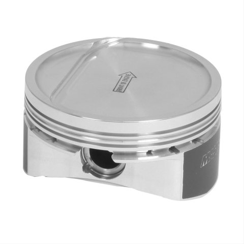 Manley Small Block Chevy LS Series 3.905in Bore - 1.115in CD - -18 cc Dish Platinum Series Pistons
