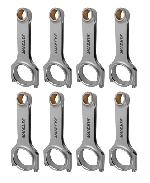 Manley Ford Modular V8-4.6L H Beam w/ ARP 2000 Connecting Rod Set