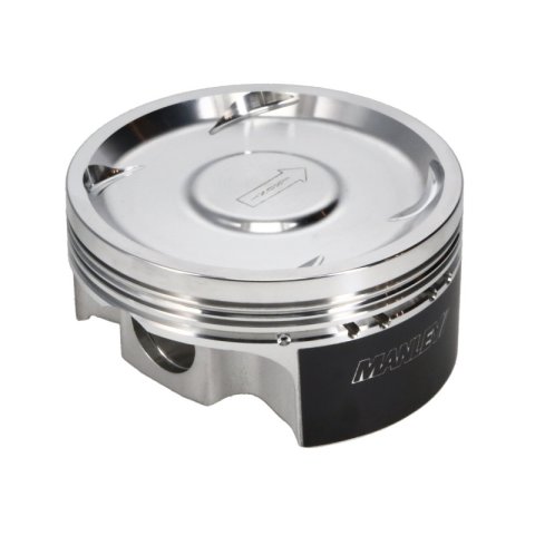 Manley 04+ Subaru WRX/STI 2.5L 99.75mm Bore +.25mm 8.5:1 CR Dish Piston Set with Rings