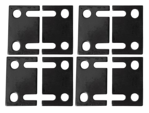 Manley Steel Guide Plates Ford 289/302W/351W (Pre-1977 Heads) w/ 5/16in Pushrods - Set of 8